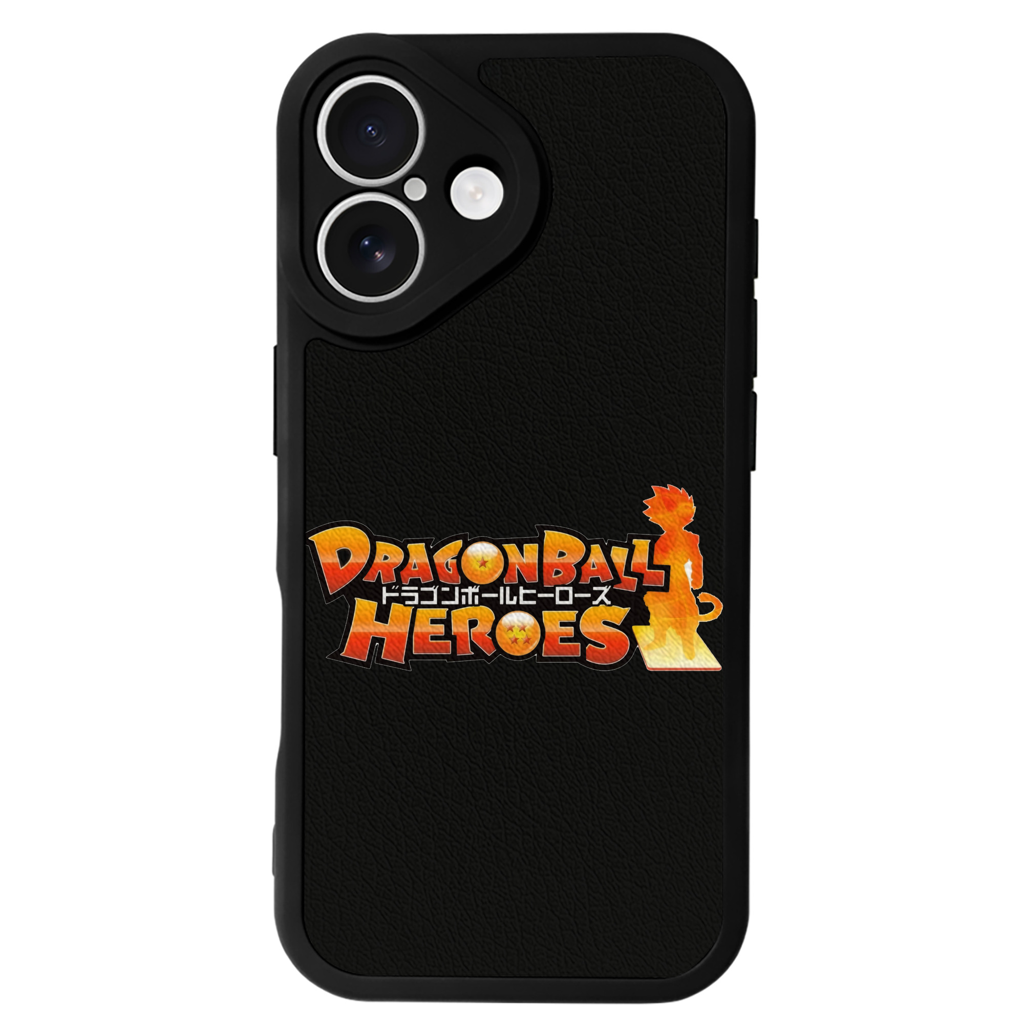 （画像用） ドラゴンボール DRAGON BALL 【iPhone 16シリーズ対応】シリコンスマホケース（レザー調） 材質：シリコン